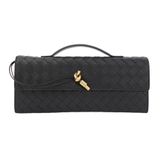 Длинный маленький кожаный клатч Andiamo Bottega Veneta